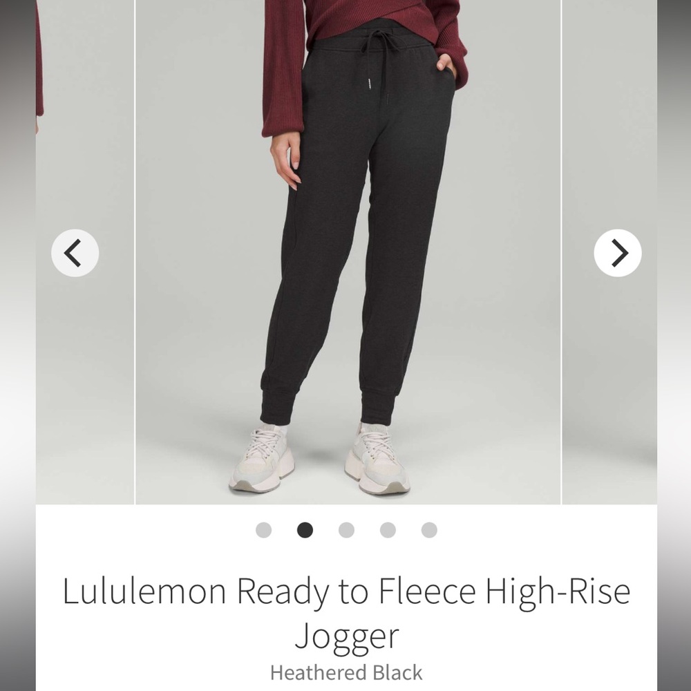 Lululemon Ready to Fleece HR Jogger